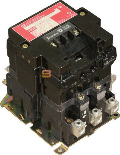 8903sqo2v02 open lighting contactor 100a square d 120v coil Square D Contactor Panel Wiring 8903sqo2v02 120v lighting contactor
